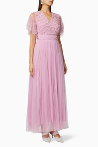 Embellished Tulle Dress