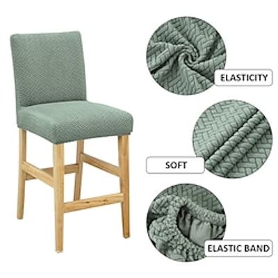 Stretch Bar Stool Cover Pub Counter Stool Chair Slipcover for Dining Room Cafe Furniture Chair Seat Cover Stretch Protectors Non Slip with Elastic Bottom Lightinthebox Stretch Bar Stool Cover Pub Counter Stool Chair Slipcover for Dining Room Cafe Furniture Chair Seat Cover Stretch Protectors Non Slip with Elastic Bottom Lightinthebox
