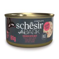 Schesir After Dark Wholefood In Broth For Cat - Chicken With Beef - 80G