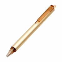 Kaco Tube Gel Metallic Golden/Black Pen - thumbnail