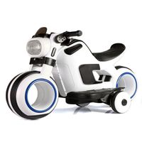 Megastar Ride On Jupiter Style Bike, Electric Motorcycle For Kids - White (UAE Delivery Only)