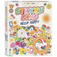 Kaleidoscope Sticker Bomb Hello Happy | Hinkler Books