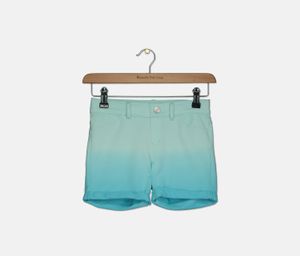 Kids Girls Belt Loops Short  Turquoise