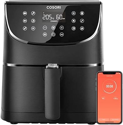 Cosori Smart Air Fryer Oven Combo 5.5L Max XL Large Cooker - CS158-AF-BLK