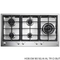 TEKA 90cm Gas Hob | 5 Zones | Triple Ring Burner | Flush Design | Auto Ignition | Wok Support |HOB EW 90 5G AI AL TR CI BUT