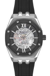 Quantum Men's Automatic Black Dial Watch - QMG996.051