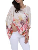 Chiffon Sun Protective Cover Up Blouses