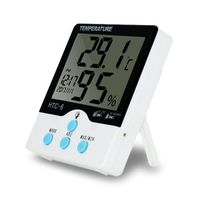 Digital Hygrometer Thermometer Alarm Clock