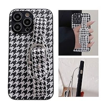 Phone Case For Apple Back Cover iPhone 14 Pro Max Plus 13 12 11 Mini X XR XS 8 7 Portable Full Body Protective Anti-lost Solid Colored TPU PU Leather miniinthebox