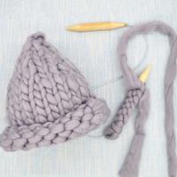 20mm Circular Knitting Needles Plastic Bamboo DIY Craft - thumbnail