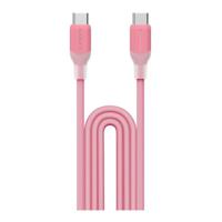 Momax 1-Link Flow 60W USB-C to USB-C Cable 1.2m - Pink - thumbnail