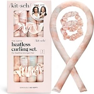 Satin Heatless Curling Stick Set for Sleep Beauty, Lazy Hair Tie, Dyeing, Curling, and Circling Hair Lightinthebox