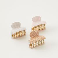 Assorted Hair Clamp - Set of 3