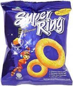 Oriental Super Ring Cheese Chips 3x60gm