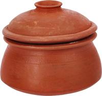 Royalford Briyani Pot With Lid Handmade Clay Cookware - RF10591