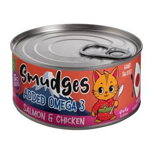 Smudges Kitten Salmon Pate Mixed with Shredded Kitchen 60g