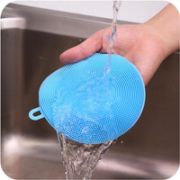 Multipurpose Silicone Dishes Washing Brush