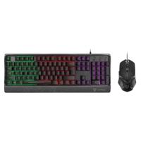 Vertux Orion Backlit Ergonomic Wired Gaming Keyboard & Mouse