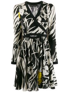 Etro tropical cut-out dress - Black