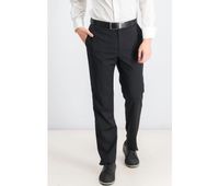 Mens Pinstripe Pant  Black - thumbnail