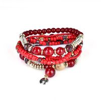 Women's Bohemian Bracelet Beads Multilayer Retro Bracelet