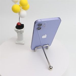 Phone Stand Portable Lightweight Lazy Bracket Phone Holder for Desk Office Compatible with Tablet All Mobile Phone Phone Accessory miniinthebox