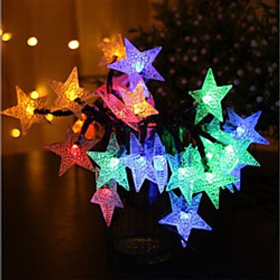 Outdoor Solar String Light 12M 100LEDs Solar LED Star String Lights Fairy String Lights Outdoor Waterproof 8 Functions Wedding Garden Lawn Christmas Decoration Solar Lights LED Solar Garden Light miniinthebox