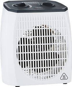 Black+Decker 2000W Vertical Fan Heater, White, HX310-B5