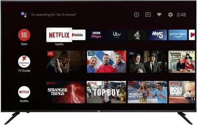 JVC 43 Inch 4K UHD Smart TV Google Play, Netflix, YouTube, WiFi Color Black Model - LT43N7115
