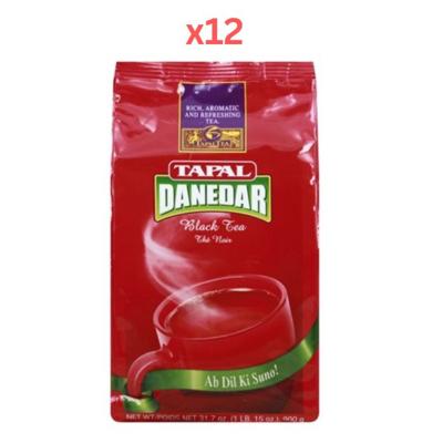 Tapal Danedar Tea Pouch 900gm Pack of 12