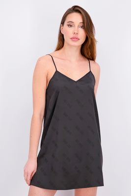 Womens Sleeveless Nightgown Black Womens Sleeveless Nightgown Black