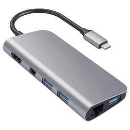 MIPOW SPUH02-GR 7-In-1 Type-C Usb Hub Grey