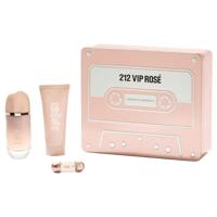 Carolina Herrera 212 Vip Rose (Edp 80Ml+B/Lotion 100Ml+Edp 10Ml) Set