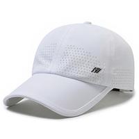 Men's Baseball Cap Sun Hat Trucker Hat Black White Polyester Mesh Fashion Casual Street Daily Plain Adjustable Sunscreen Breathable Lightinthebox