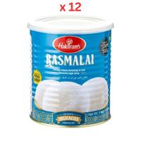 Haldirams Rasmalai 1Kg (12 Pcs) Pack of 12