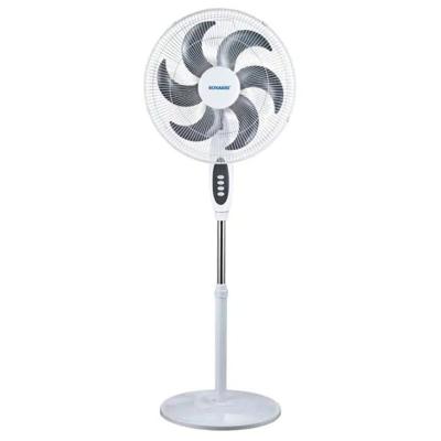 Sonashi 16inch 3 Speed Stand Pedestal Fan White