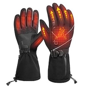 Heated Gloves Battery Powered Touchscreen Waterproof Heating Gloves Winter Warm Ski Gloves for Climbing Hiking Cycling Motorcycling Skiing Snowboarding miniinthebox