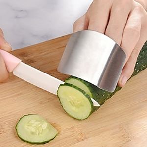 2pcs stainless steel hand protector for cutting vegetables Practical kitchen small tools Multi purpose hand protector for cutting miniinthebox