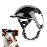 Pet Helmet New Hat Dog Cat Motorcycle Safety Helmet Hat Accessories Hat Headwear FactoryHome Straight miniinthebox - thumbnail