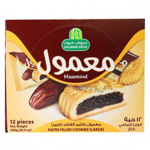 Halwani Maamoul Saudi Dates 24gm Pack Of 12