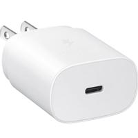 Samsung Note 10-Note10+ - Travel Adapter 25 W - White | 25W Fast Charging, USB-C Connector, Foldable Plug