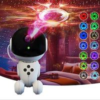 Astronaut Robot Star Galaxy Projector Night Light Starry Nebula Ceiling Projector for Adult Kid's Bedroom Decor Boy Girl Birthday Gift Lightinthebox