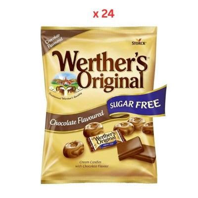 Storck Werthers Original Sugar free Chocolate Candies 24X60 Storck Werthers Original Sugar free Chocolate Candies 24X60