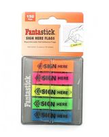 Fantastick Sign Here Flags - 5 Colour Fantastick Sign Here Flags - 5 Colour