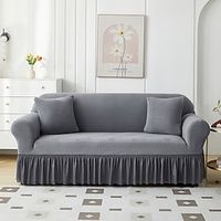 Stretch Couch Covers Sectional Sofa Cover For Dogs Pet, Slipcovers For Love Seat, L Shaped,3 Seater, U Shaped, Arm Chair Washable Couch Protector miniinthebox - thumbnail