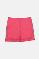 Kids Girls Side Pocket Shorts  Pink - thumbnail