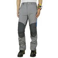 Mens Outdoor Water-repellent Soft Shell Pants