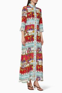 Enchanted Leopard Shirt Dress