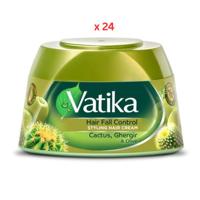 Dabur Vatika, Naturals Hair Fall Control Cream - 140g x 2 x 24