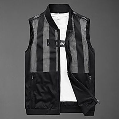 Men's Hiking Fishing Vest Work Vest Outdoor Casual Lightweight with Multi Pockets AutumnFall Spring Summer Travel Cargo Safari Photo Wear Resistance Breathable Waistcoat Jacket Coat Top Lightinthebox
